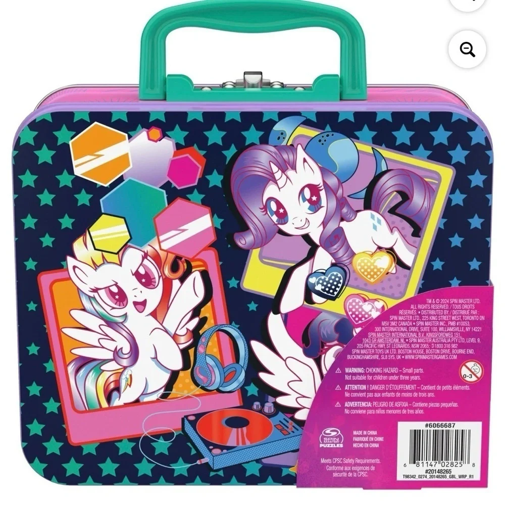 My Little Pony 48-Piece Puzzle in Tin with Handle